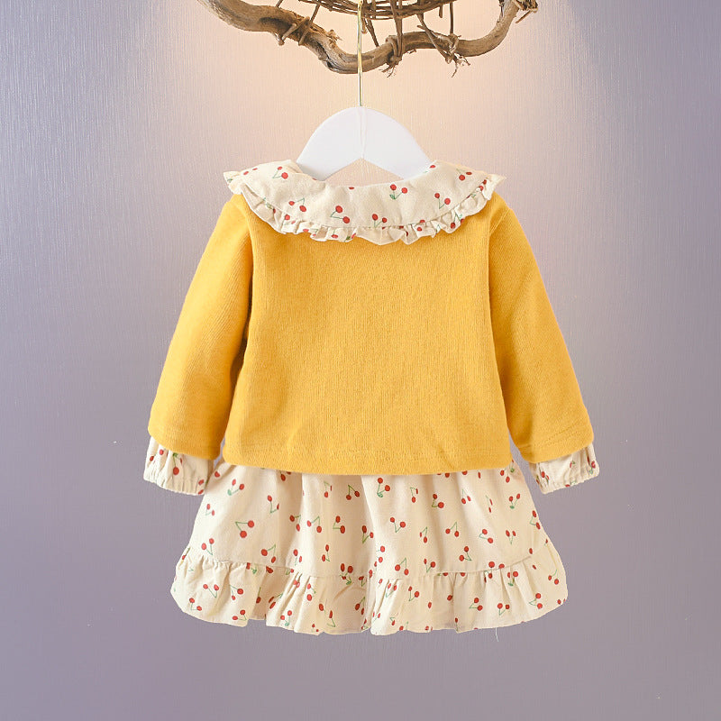 Baby Girl Autumn Clothing Suit