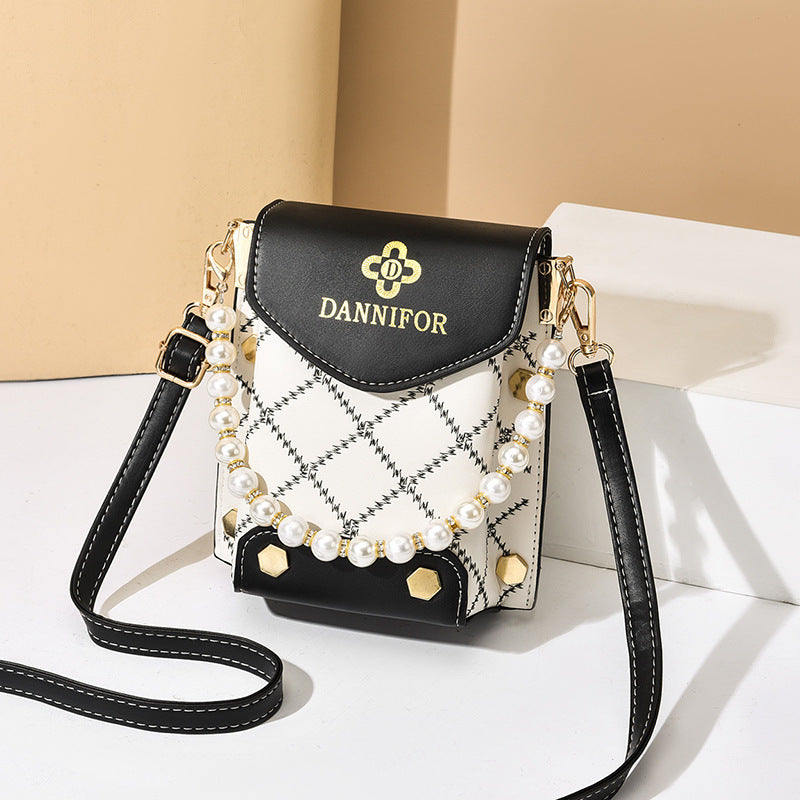 Stylish Good Texture One-shoulder Versatile Western Style Mini Bag