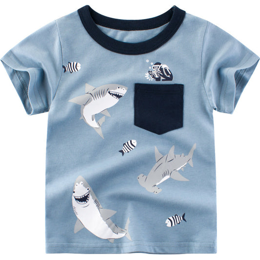 Children's cartoon T-shirt