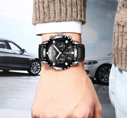 Stylish Waterproof Quartz Watch for Business and Leisure