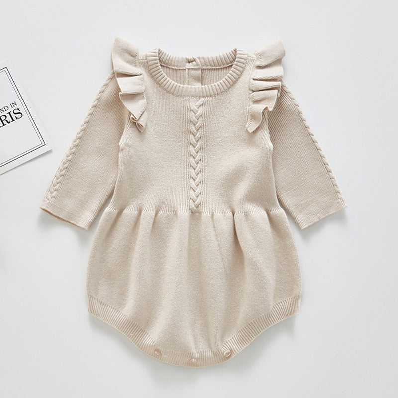 Baby cotton romper