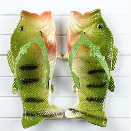 fish flip flops