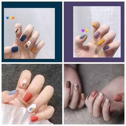 Nail Sticker 3D Diamond Nail 14 Stickers Waterproof Nail Sticker Full Sticker For Pregnant Women