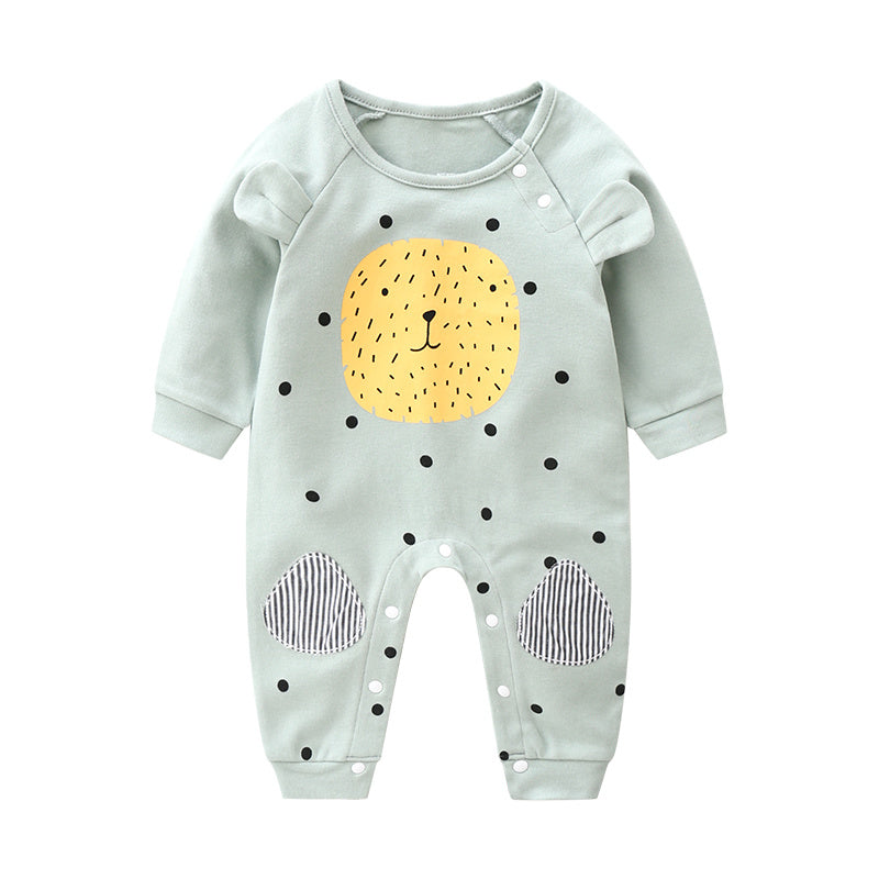 Baby Ctton Long-sleeved One-piece Baby Romper