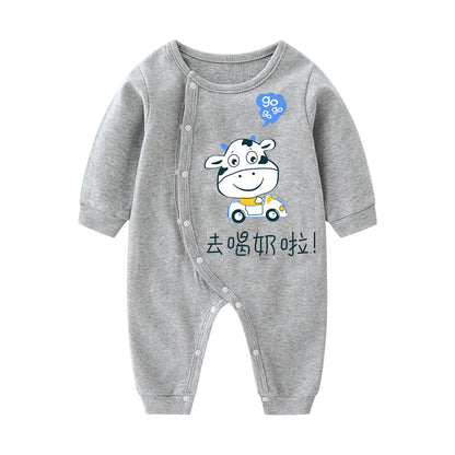 Baby Ctton Long-sleeved One-piece Baby Romper