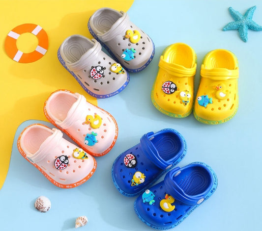 Kids Slippers for Boys Girls Cartoon Shoes Summer Toddler