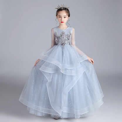 Children Dress Princess Dress Girl Girl Host Evening Dress