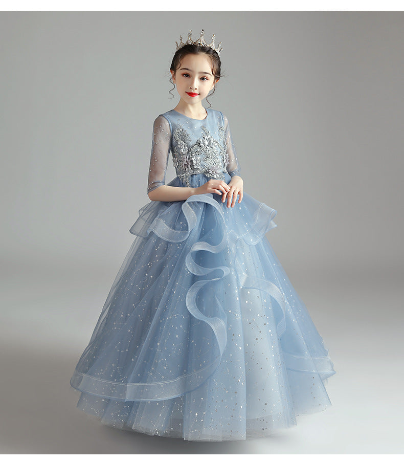 Children Dress Princess Dress Girl Girl Host Evening Dress