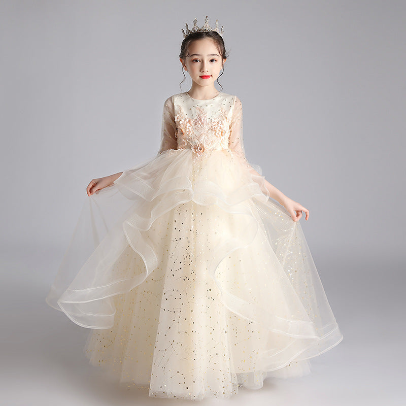 Children Dress Princess Dress Girl Girl Host Evening Dress