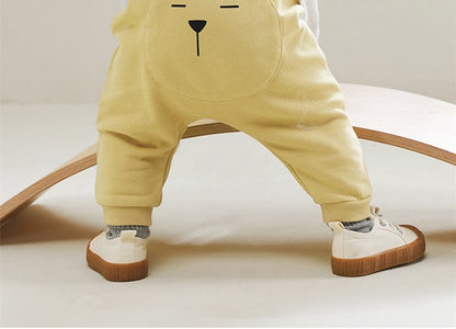 Baby Pants Baby Pp Pants Children'S Clothing Spring And Autumn Pure Cotton