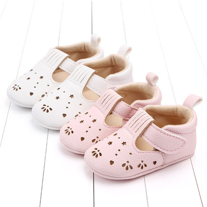 Semi Rubber Sole Non-slip Shoes Baby Toddler Shoes