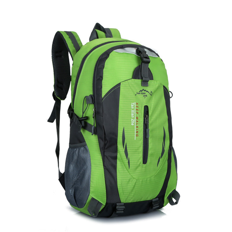 New 40L Mountaineering Outdoor Travel Backpack, Water-repellent Nylon Large-capacity Backpack