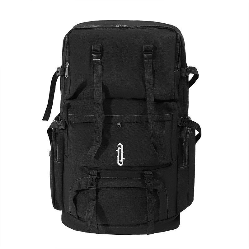 Casual Large Capacity Canvas Backpack Men's Traveling Bag