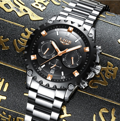 Stylish Waterproof Quartz Watch for Business and Leisure