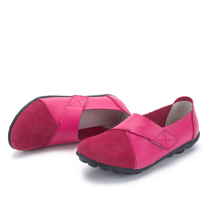 Ladies' Velcro peas shoes