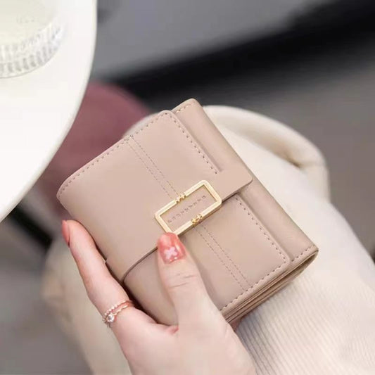 Wallet Multifunctional Folding Coin Purse Student Card Holder