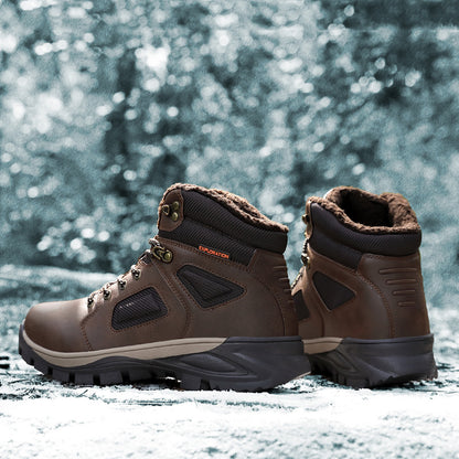 Men's high-top snow boots