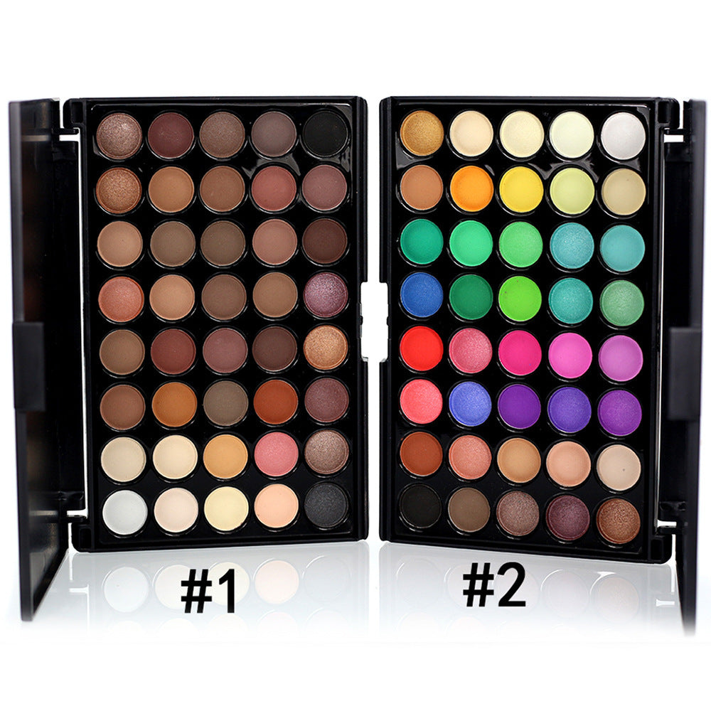 40 Colors Makeup Glitter Palette Waterproof