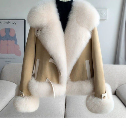 Fur Coat Women's All-match Top