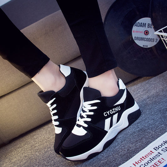 Sports Shoes Platform Sneakers Student Shoes
