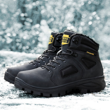 Men's high-top snow boots