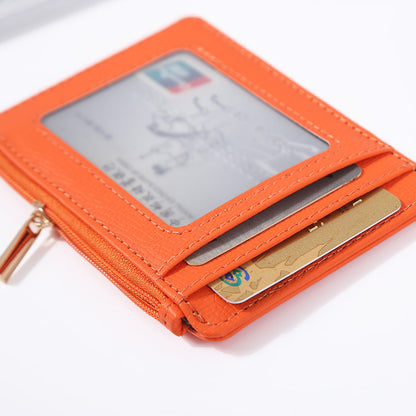 Creative Mini Handmade Leather Card Bag