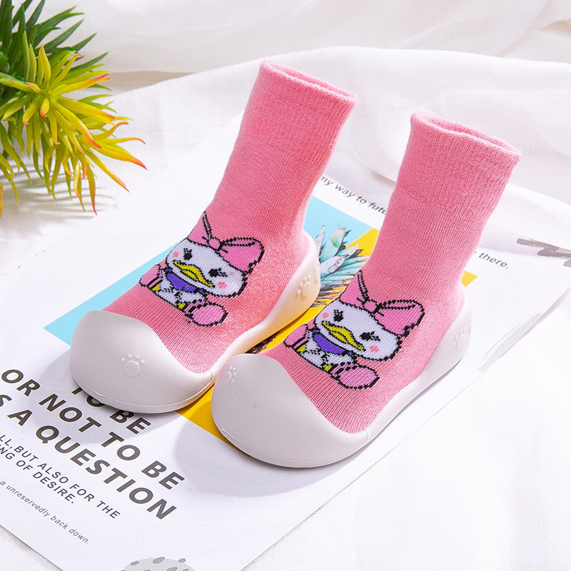 Floor Socks Shoes, Baby Non-slip Footwear, Soft Sole, Indoor Shoe Covers, Feet