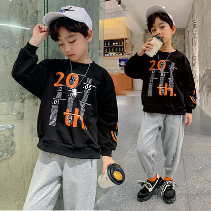 Outer Wear Trendy Children's Handsome Korean Children's Sweater