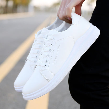 new boutique Mens Casual Shoes shoes lace shoes Korean white shoes wholesale fashion