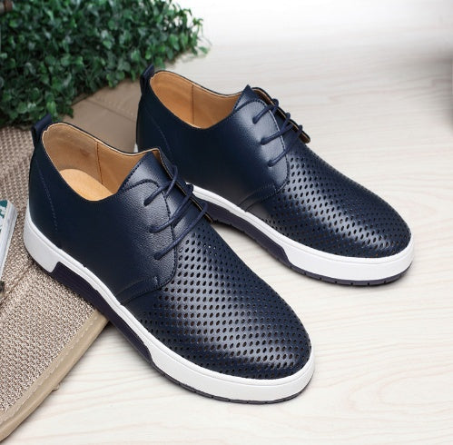 Leather Shoes Men's Business Formal Workwear Shoes Black Trendy Soft Shoes