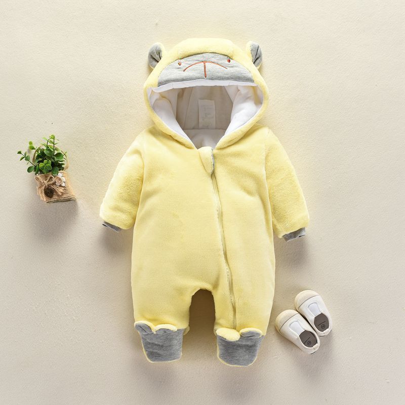 Autumn and winter newborn climbing suit