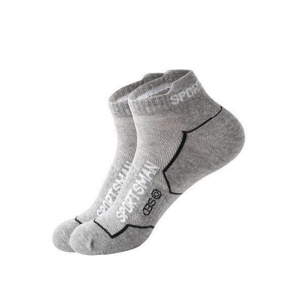 Socks Male Socks Summer Thin Solid Color Letter Mesh Breathable