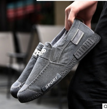 Old Beijing Cloth Shoes Leisure Men's Canvas Soft Sole Shoes