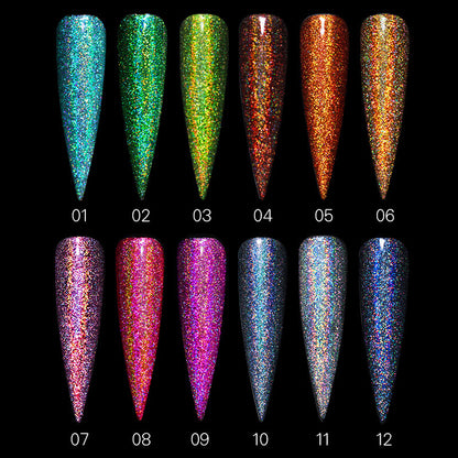 Aurora Magic Nail Powder Nail Glitter