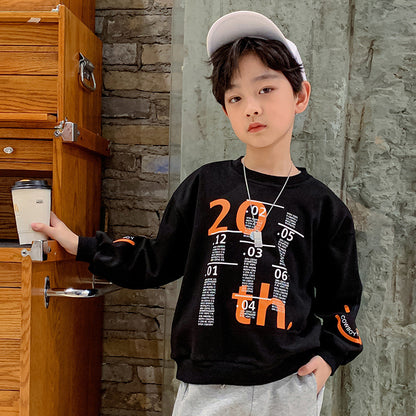 Outer Wear Trendy Children's Handsome Korean Children's Sweater