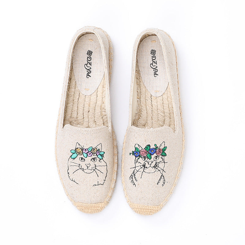 Literary women's shoes