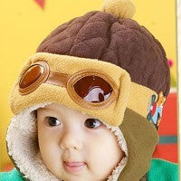 Aviator glasses Lei Feng cap