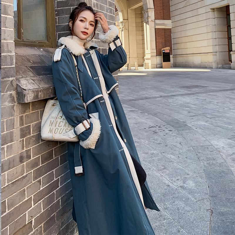 Women's Winter Long Cotton Jacket