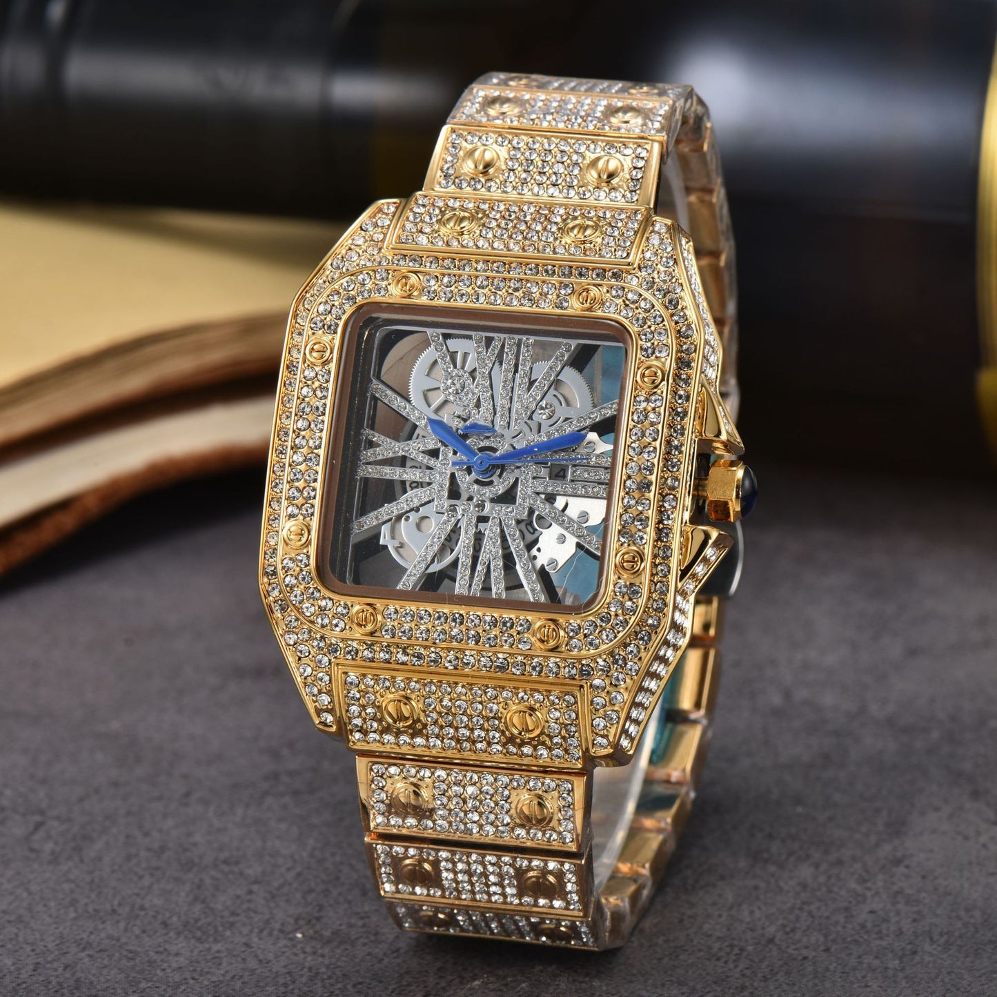 Women's Diamond Fashion Steel Strap Watch