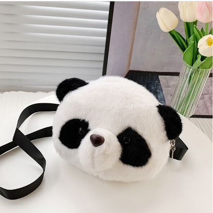 Panda Backpack Doll Phone Shoulder Bag Plush Toy