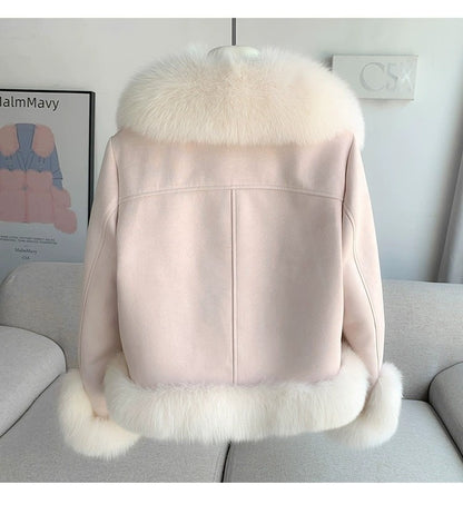 Fur Coat Women's All-match Top