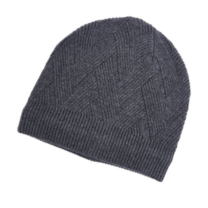 Basic Men's Outdoor Fleece Warm Knitted Hat