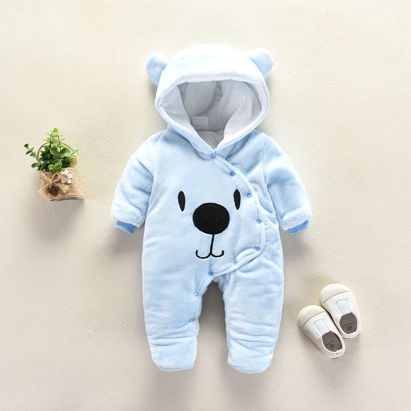 Autumn and winter newborn climbing suit