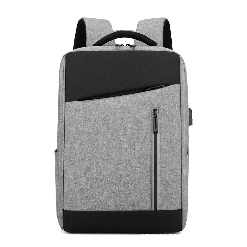 Backpack Large Capacity With Charging USB Business Casual Computer Bag