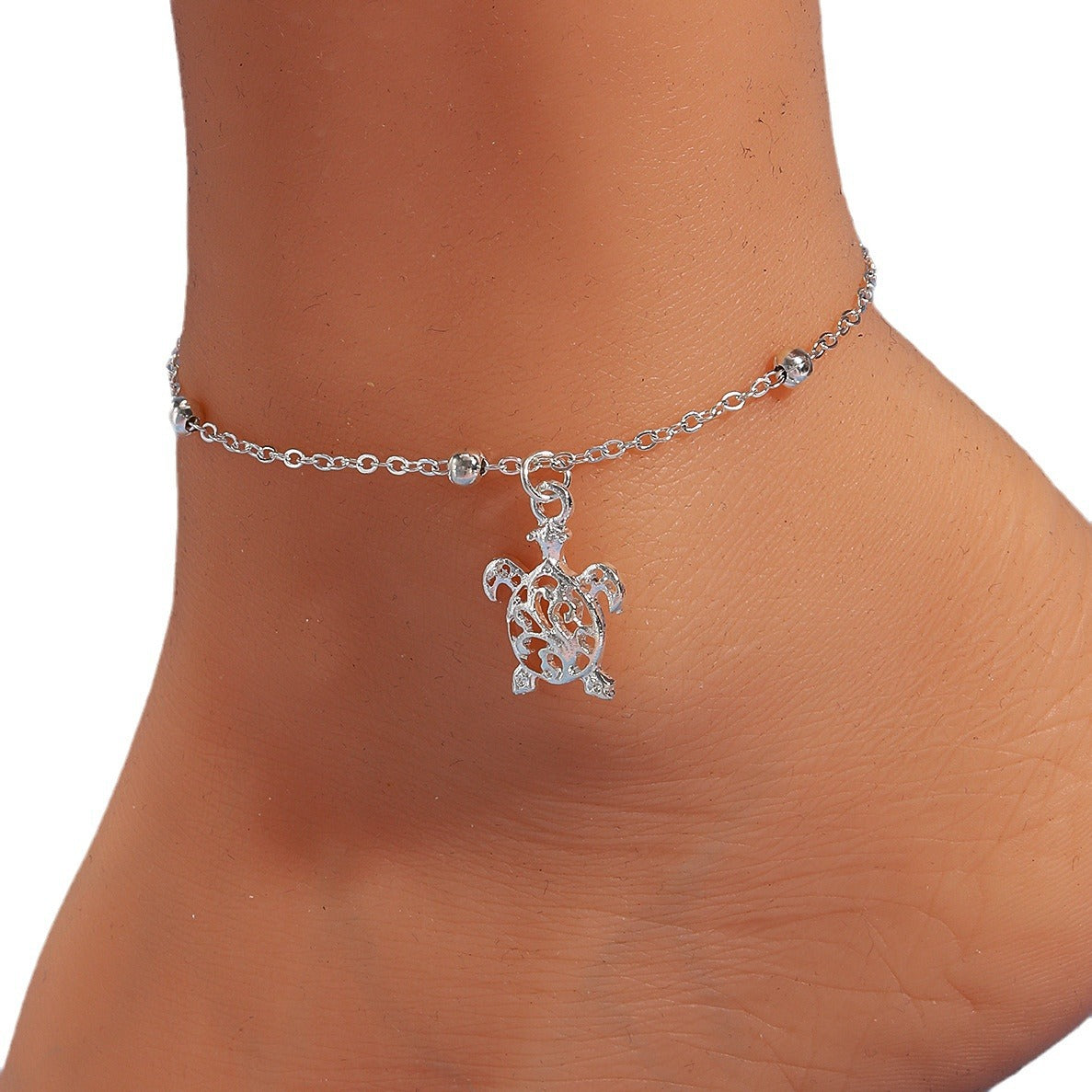 Beach Small Turtle Anklet Creative