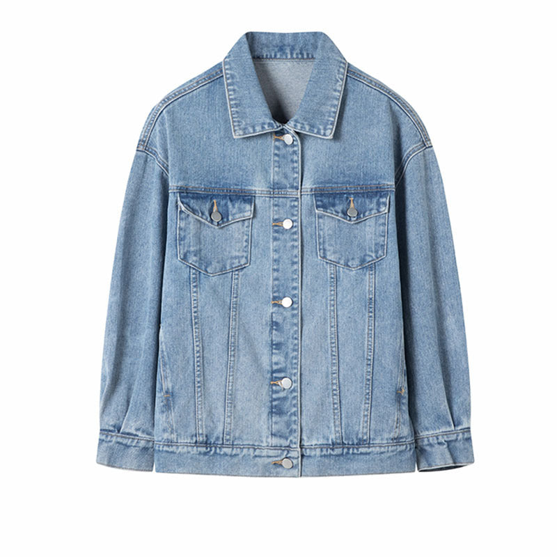 Slimming American Vintage Denim Jacket Ins