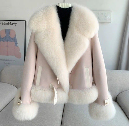 Fur Coat Women's All-match Top