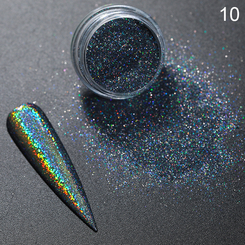 Aurora Magic Nail Powder Nail Glitter