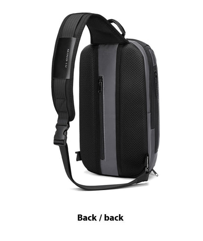 Mechanical Style Shoulder Bag Men's Business Convenience