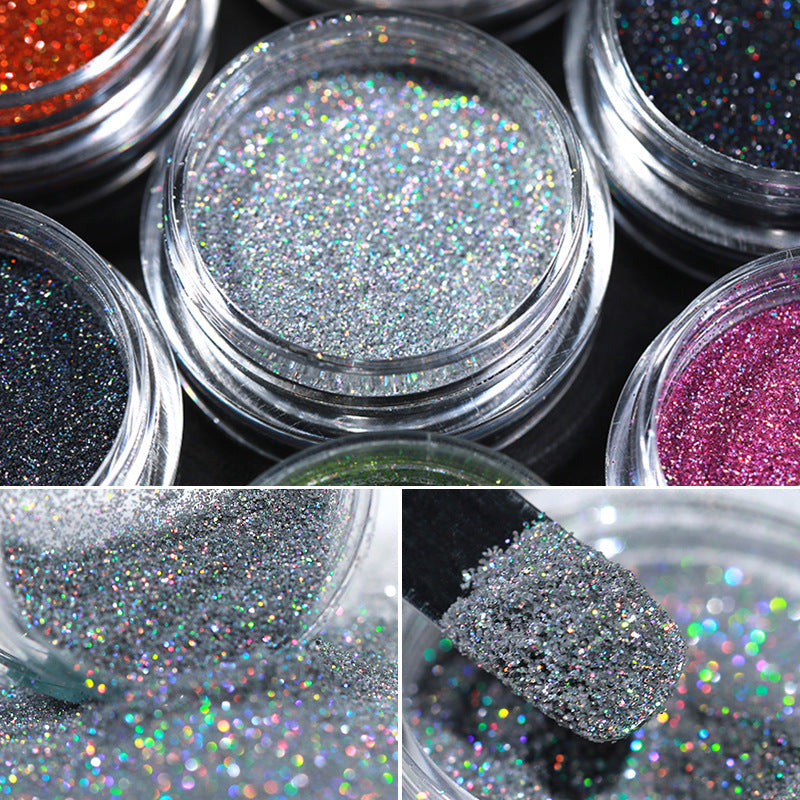 Aurora Magic Nail Powder Nail Glitter